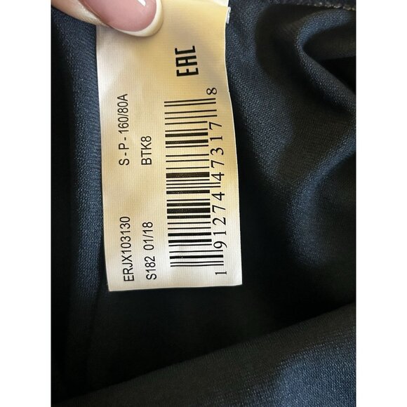 Roxy Starry Lowback One Piece Navy And White Swimsuit Size Small NWT - Picture 6 of 7